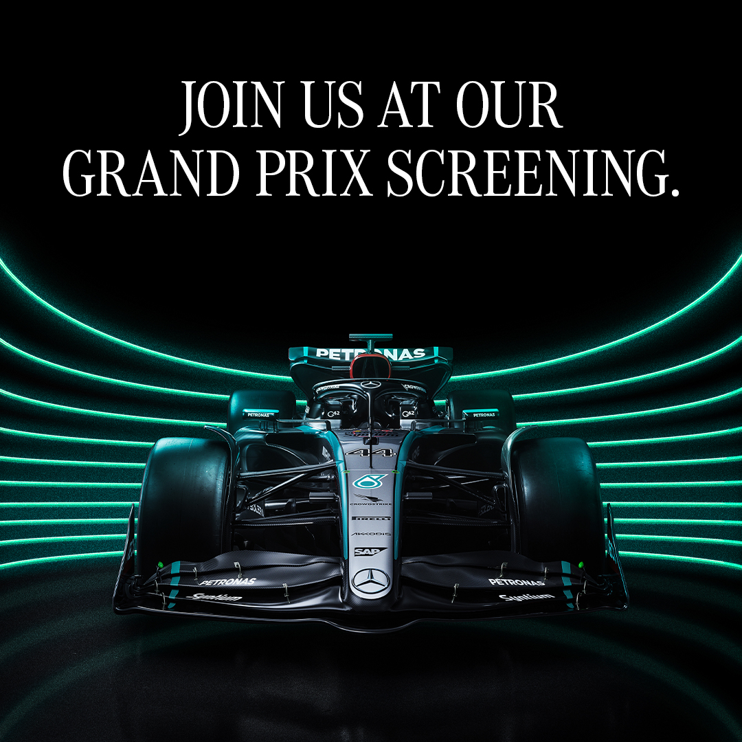 Watch the Italian Grand Prix in style at Mercedes-Benz of Lincoln next weekend. With complimentary refreshments, a racing simulator and the chance to win Mercedes-AMG PETRONAS F1 merchandise, it promises to be a great event. Reserve your place today. orlo.uk/DJgj0