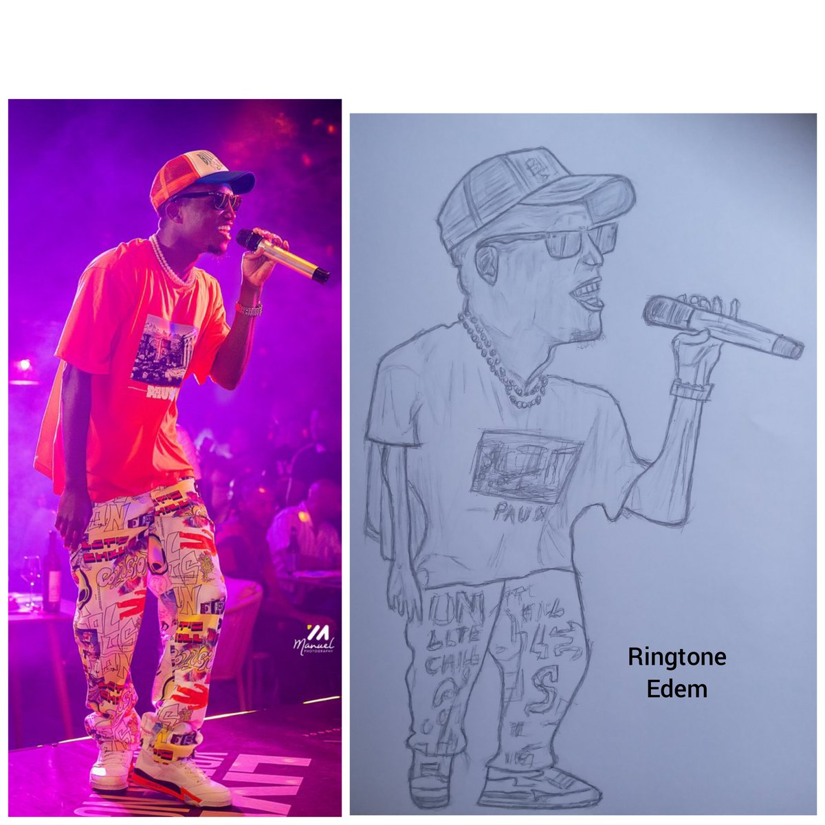 RingtoneEdem's tweet photo. @PulseGhana Made a Sketch(Art) of Kofi Kinaata https://t.co/bh934moHHD