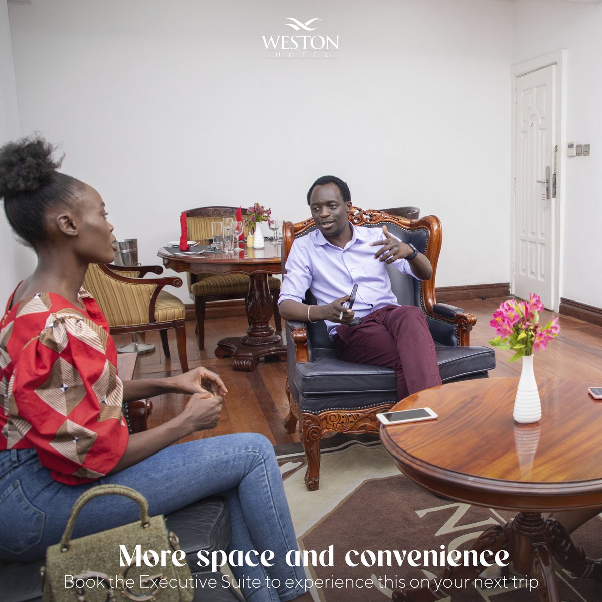 Our rooms are big and spacious enough to allow a little more conversation. We'll meet all your needs when you travel for business in Nairobi.
.
.
.
#BusinessSuccess  #businesslunch #luxurystay