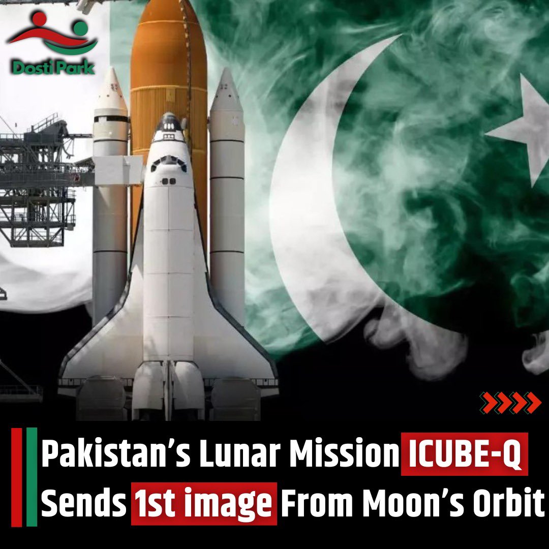 In a historic milestone for #Pakistan’s space programme, the first image from the country’s lunar mission, ICUBE-Q, has been received. The breakthrough was celebrated at a special ceremony at the China National Space Administration (#CNSA), where authorities presented the…