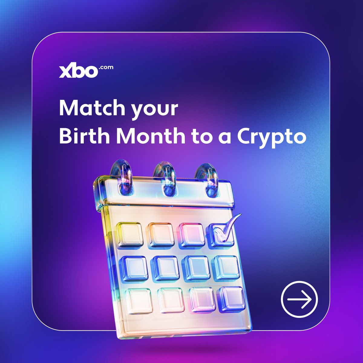 XboOfficial's tweet image. 🎉 Match Your Birth Month to a Crypto! 🚀🎂
Which crypto reflects your birth month? TON, SOL, MATIC, and more! 🌟 Swipe to find out and tell us in the comments which one you got! Could it be a sign for your next investment?

#CryptoBirthday #FunWithCrypto