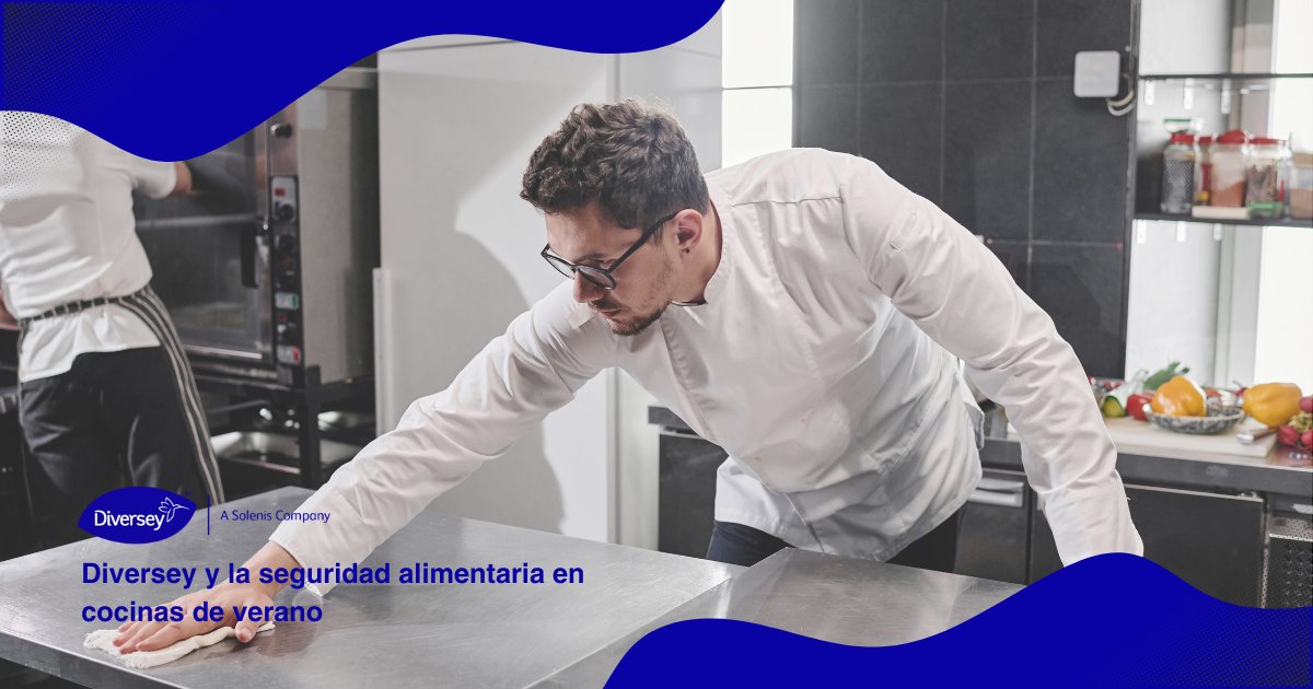 🍴Descubre cómo Diversey se compromete con la seguridad alimentaria en cocinas de verano. Con soluciones innovadoras y prácticas, garantizamos la limpieza y la higiene en todo momento. 

Entra en nuestro blog y descubre más información.

diversey.com.es/es/diversey-y-…