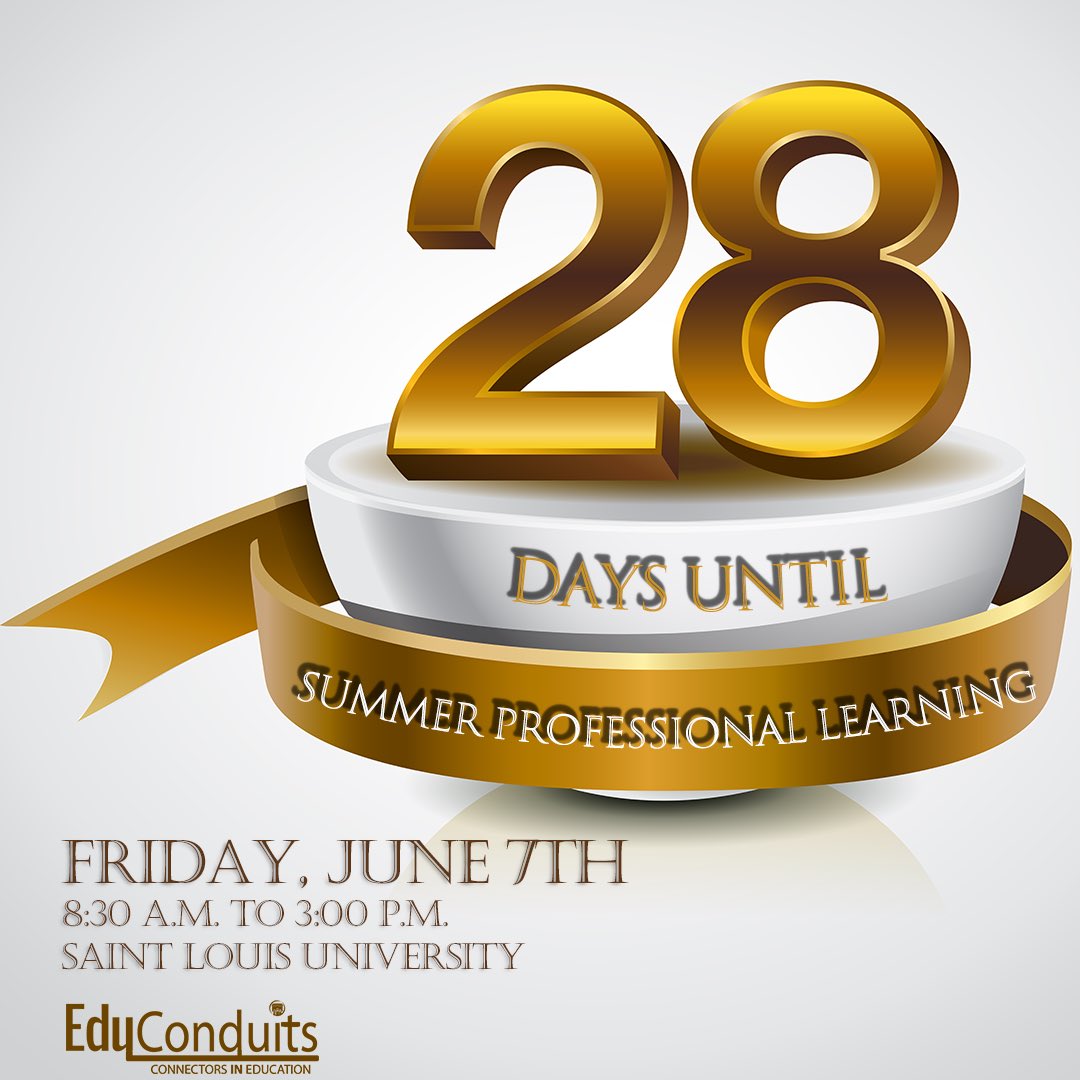 🚨 Only 28 Days & Counting! 📅 The countdown is ON for our summer Professional Learning workshop on June 7th! Our February Professional Learning sold out and only a few seats remain for this one! Register now before the final spots fill up! 👉 eventbrite.com/e/summer-profe…