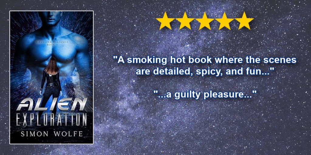 A thrilling journey through space introducing a diverse and fascinating alien species with steamy encounters and heart-pumping action. Alien Exploration by Simon Wolfe @SGWolfeAuthor amzn.to/3vKIQzy #scifi #erotica #steamy #booksworthreading