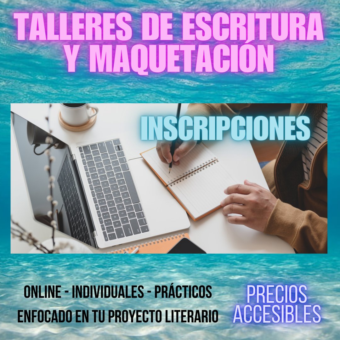 jonaira16's tweet photo. #FelizDia
Gente, ya están abiertas las inscripciones para los Talleres de escritura y maquetación de este mes. Como siempre, son personalizados, con atención individualizada y online, y enfocados en tu proyecto literario.
Escríbeme para más info.
#Yoescribo #escribir https://t.co/OzWL4NWKoc