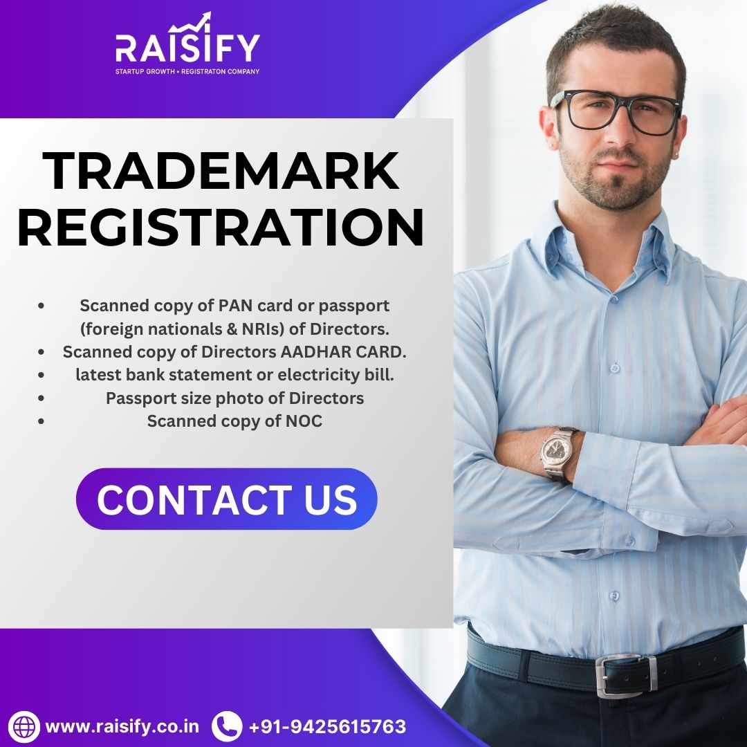 Safeguard your business identity with Raisify's trademark registration service.

raisify.co.in

#trademarkregistration #brandprotection #intellectualproperty #legaladvice #branding #businesslaw #protectyourbrand #registeredtrademark #raisify