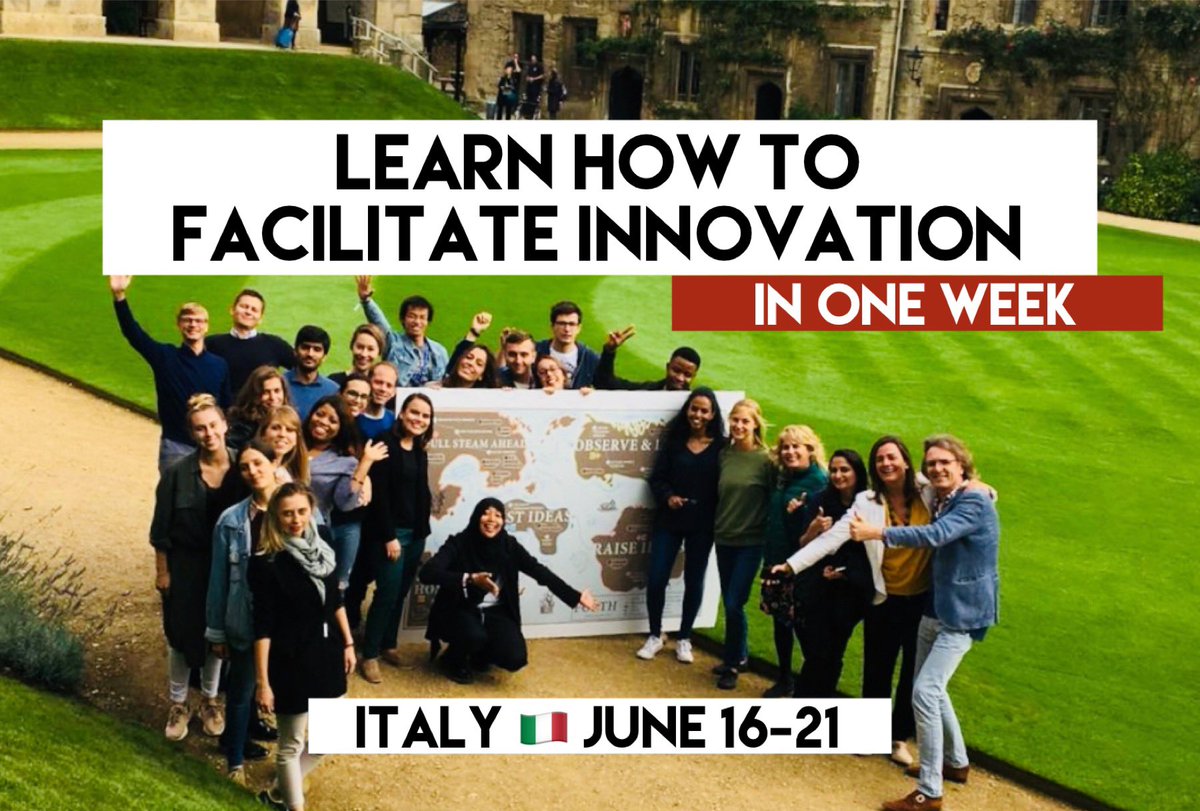 It are your soft innovation facilitation skills which make you successful. That's why I organise for you a unique innovation learning week, combining Design Thinking and Business Thinking in a structured way. Click bit.ly/forth-training #innovation #designthinking #training