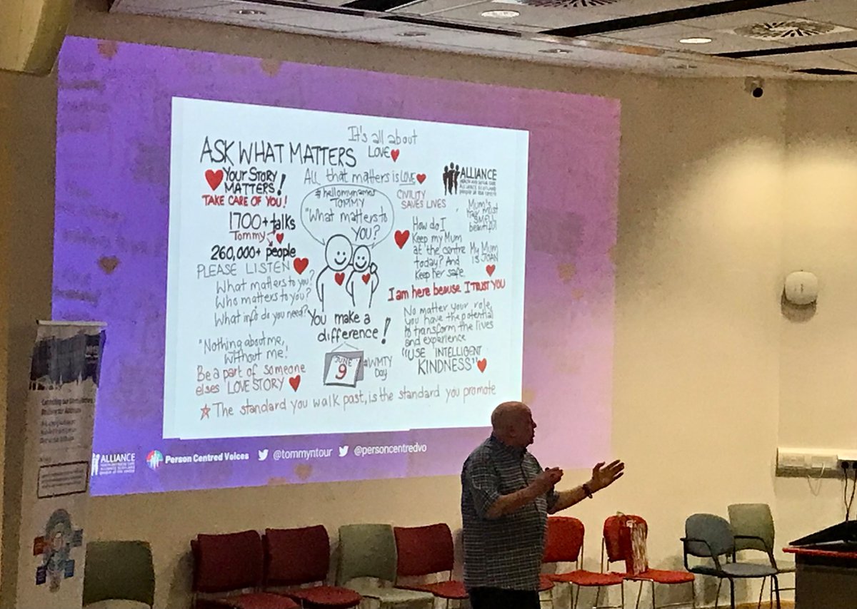 Connecting with kindness. Great way to start Anniversary of NHS Lothian Nursing and Midwifery Strategy. 

<a href="/NHS_Lothian/">NHS Lothian</a> #greatplacetowork
<a href="/PersonCentredVo/">Person Centred Voices</a> <a href="/tommyNtour/">Tommy Whitelaw BCAh</a>