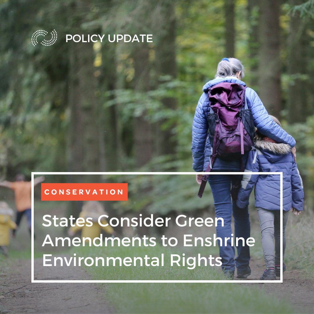 States are ensuring a clean and safe environment for all through #GreenAmendments. Check out the latest bills from MI and WI! 🌱At least 10 other states are considering similar bills. Learn more about Green Amendments: ncelenviro.org/articles/michi…