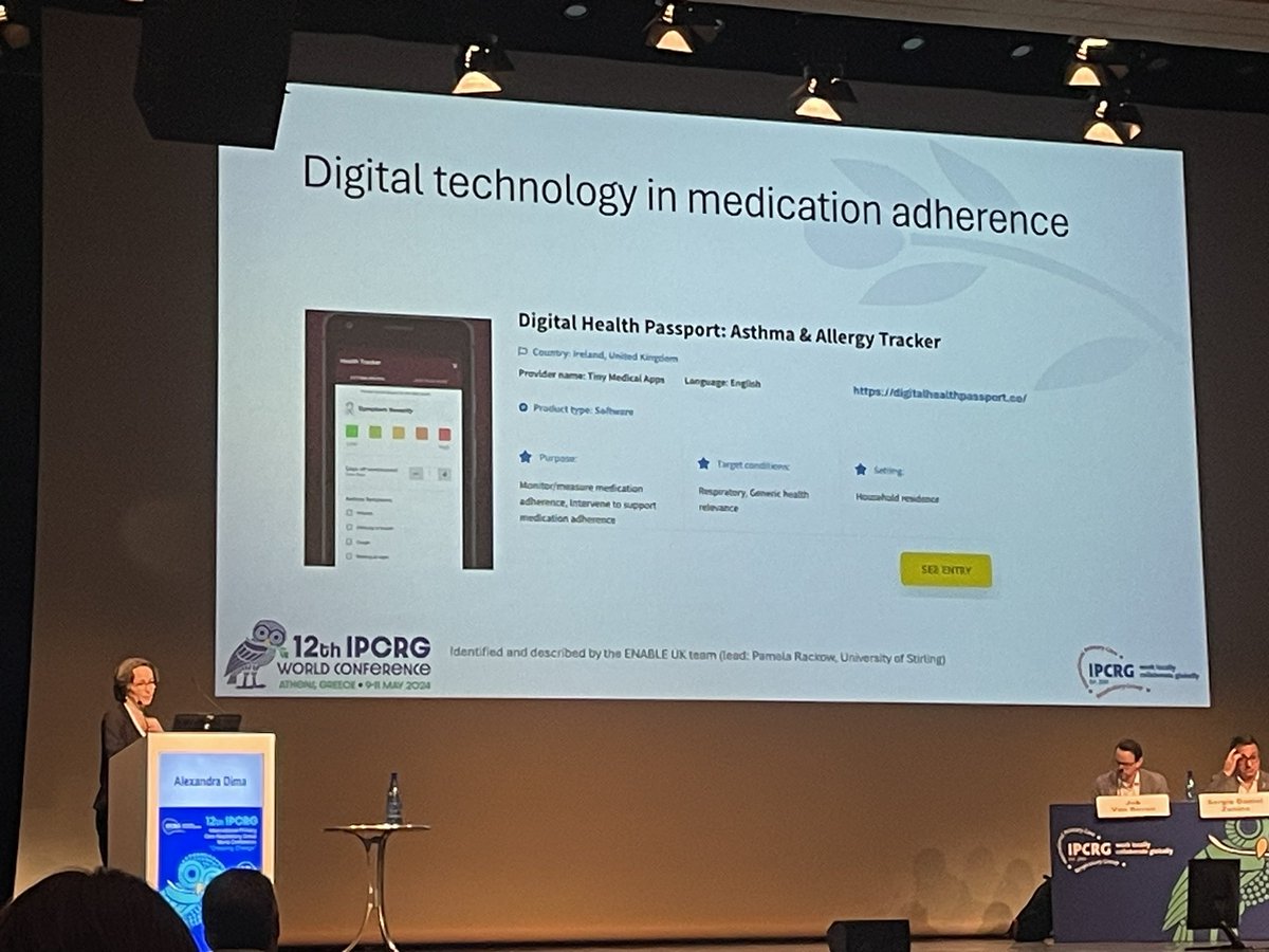 GRAP_Chile's tweet image. Digital technologies in medication adherence