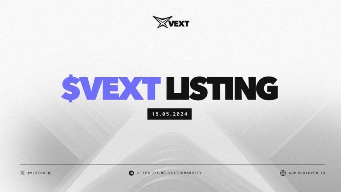 Get ready because $VEXT is gearing up for an electrifying new listing this week! 🚀

Can you guess which exchange we will be landing on next? 

Share your predictions in the comments below! 💥👇