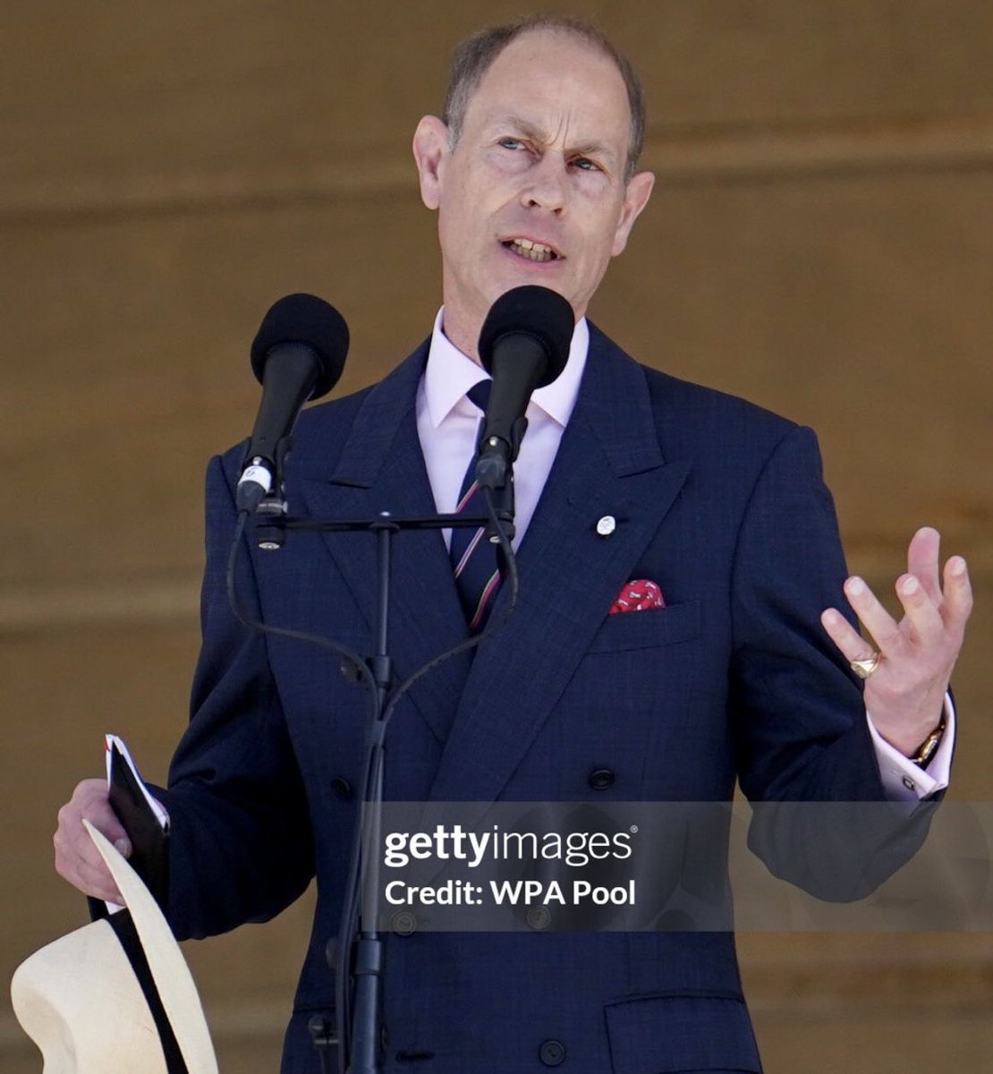 Prince Edward is holding a garden party at Buckingham Palace for the hundreds of who have achieved the gold standard in the Duke of Edinburgh Awards.