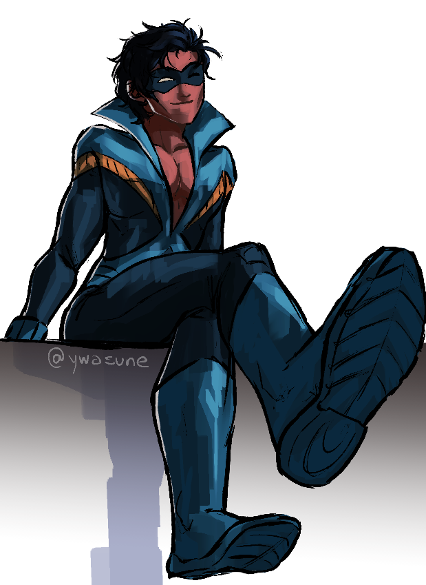 just hanging #nightwing #dickgrayson