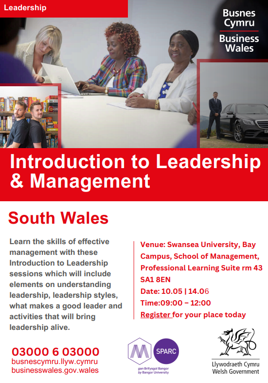 A massive thank you to everyone who joined us for this morning’s ‘Introduction to Leadership & Management session’. Some great conversations, and some great learning. Next session takes place on June 14th. @_businesswales @M_SParc wales.business-events.org.uk/en/events/intr…