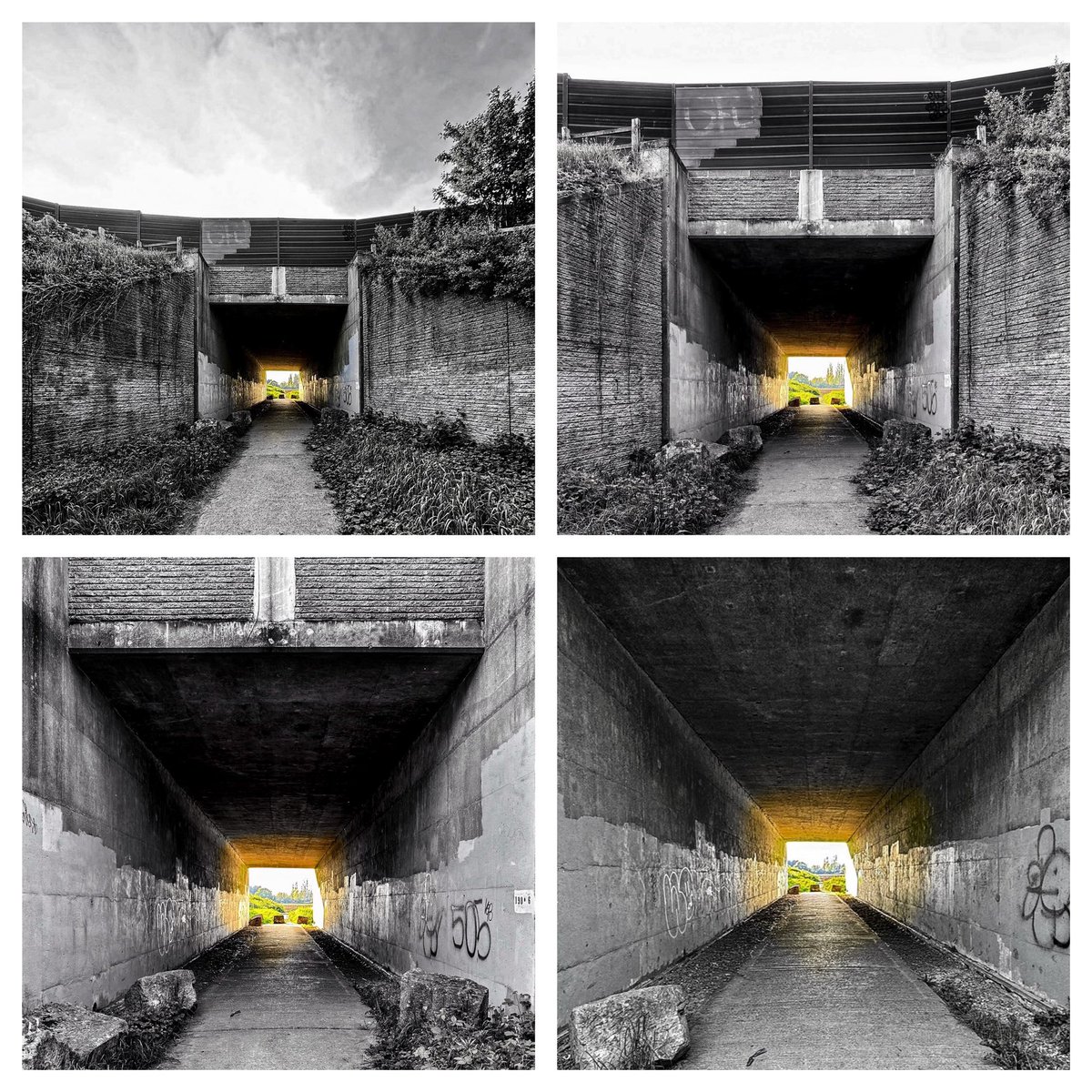 Light at the End of the Tunnel
#landscapephotography #tunnel #underpass #light #dark  #rawphotography #shotoniphone