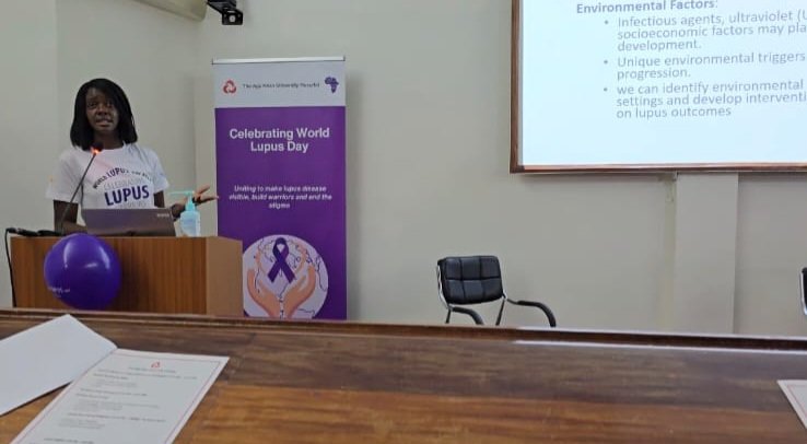Sheilla Achieng (@achsheilla) on Twitter photo Discussing importance of SLE research in African populations to bridge the gap and improve equity in SLE care, highlighting upcoming opportunities to be involved in lupus research in Kenya #worldlupusday <a href="/AKUHNairobi/">Aga Khan University Hospital, Nairobi</a> .Great reception to the talks, fantastic lupus warrior turnout! Discussing importance of SLE research in African populations to bridge the gap and improve equity in SLE care, highlighting upcoming opportunities to be involved in lupus research in Kenya #worldlupusday <a href="/AKUHNairobi/">Aga Khan University Hospital, Nairobi</a> .Great reception to the talks, fantastic lupus warrior turnout!