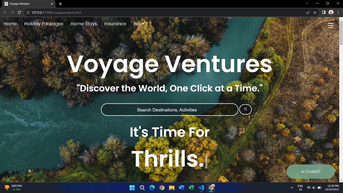 aryanp_ts's tweet image. I am glad to announce that me and my team SnackOverflow is building a project in the 
@HackBlocks
 hackathon powered by 
@orkesio
 . 
We are building a project on the theme Tourism and Culture and the preservation of Indian heritage through Tourism.

Here is the home page!