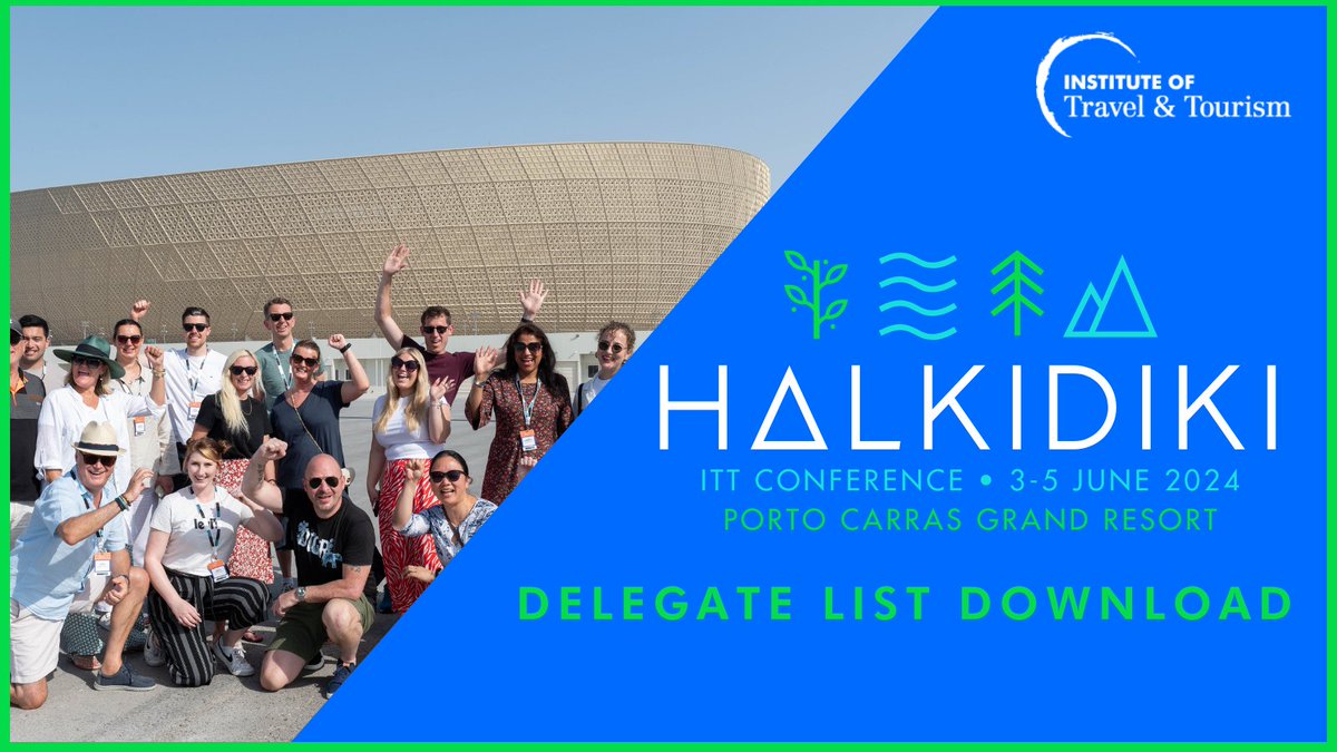 Join the ITT Conference in Halkidiki, Greece! Register now to enjoy key sessions, socials, and networking opportunities. Secure your spot today! For more info and to see the delegate list, visit: lnkd.in/dzYDiUaB