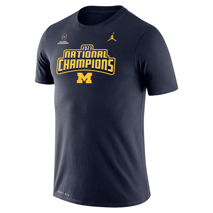 WolverineChron's tweet photo. Giving away this JORDAN brand MICHIGAN national champs shirt in your size! Instructions are on enter:

1) LIKE this post.
2) REPOST this post.
3) FOLLOW this account.

Good luck! https://t.co/g0CMVV5Wkq