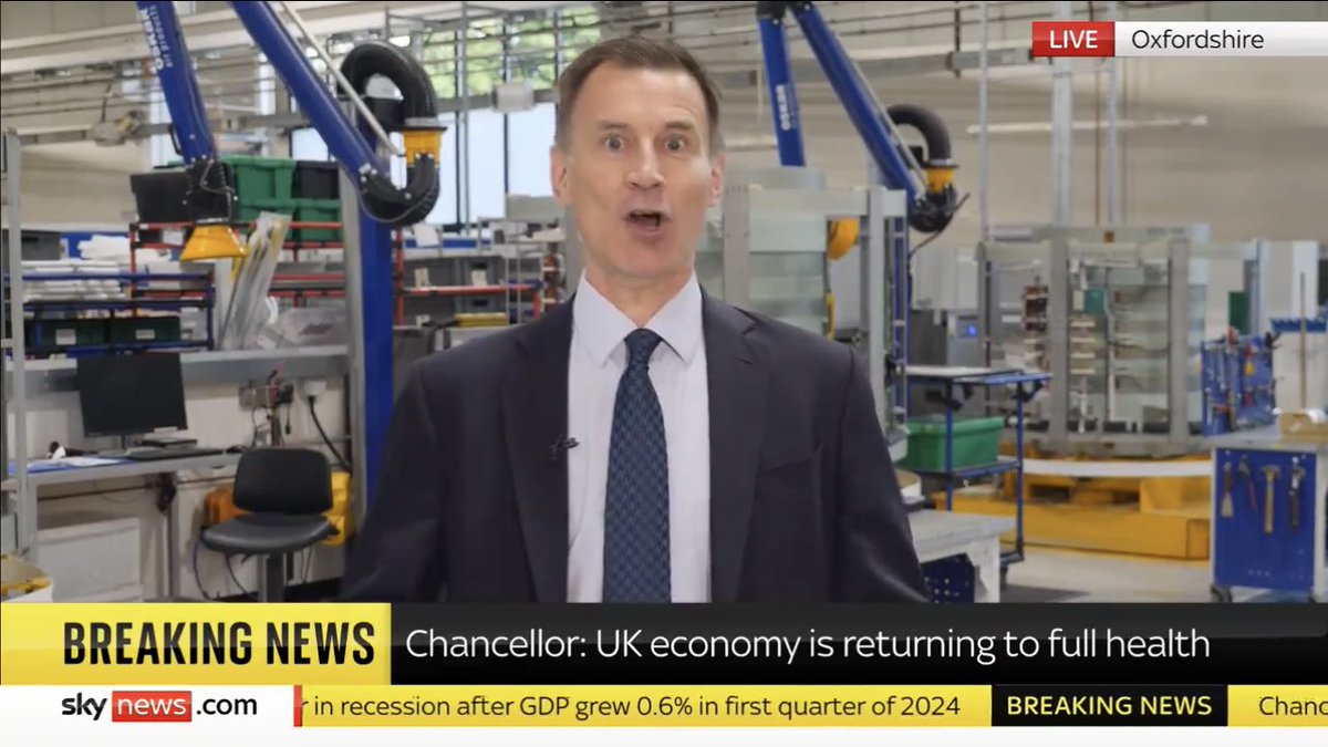 “Difficult decisions we’ve taken over the years are paying off” says Chancellor @Jeremy_Hunt jubilantly In other news over 14 million people are now living in poverty, millions are destitute, a million adults can’t afford to eat every day & millions more are using food banks