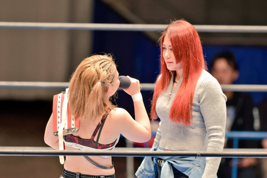 Maika vs Tomoka Inaba to be decided at Korakuen Hall on July 15 #pw_jto #舞華 2024.5.10 📸@_MasahiroKubota