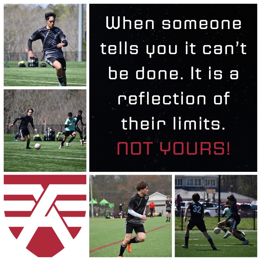 If something stands between you and your success, move it. Never be denied #OneFamily #AlphaSoccerAcademy