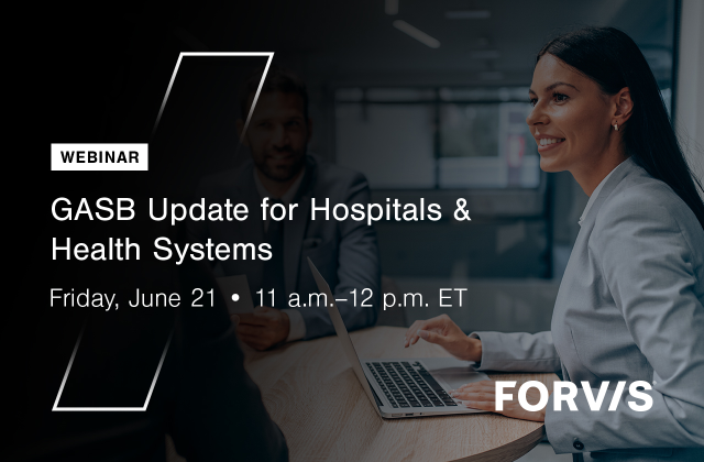 AprilLArnold's tweet photo. Join healthcare professionals from @FORVIS to discover insight on lessons learned from adopting GASB 87 and 96, upcoming GASB pronouncements, and more. Sign up today: https://t.co/WOaJr0PEOn https://t.co/6uMyJyN0sE