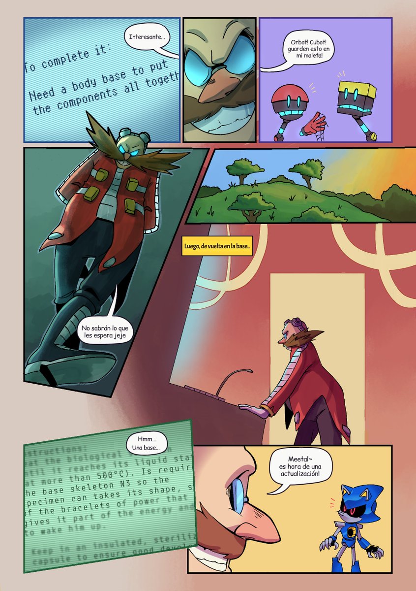 Page 12!!
The egg is eviling 💀
#SonicTheHedeghog #eggman #IDWSonic #Fanart