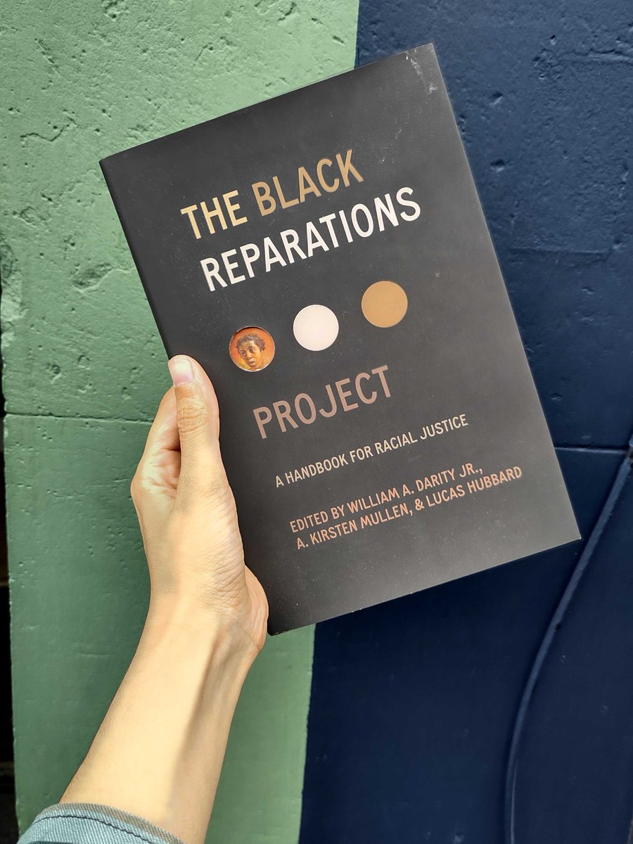 Thursday next week! Join us for a virtual conversation about the first, comprehensive blueprint for Black reparations in America. Feat editors @SandyDarity, A. Kristen Mullen, @Lucas_A_Hubbard + Nicola Frith, Esther Stanford-Xosei & @KevalBharadia ! shorturl.at/dmvGU