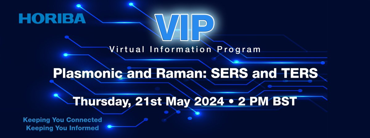 #Raman spectroscopy is a good technique for chemical and physical #materialcharacterisation, but it has limits. Find out how the coupling of Plasmonic & Raman effects results to #sers & #ters. Register for the webinar: ow.ly/lZIm50RBopL #plasmonic #chemicalidentification