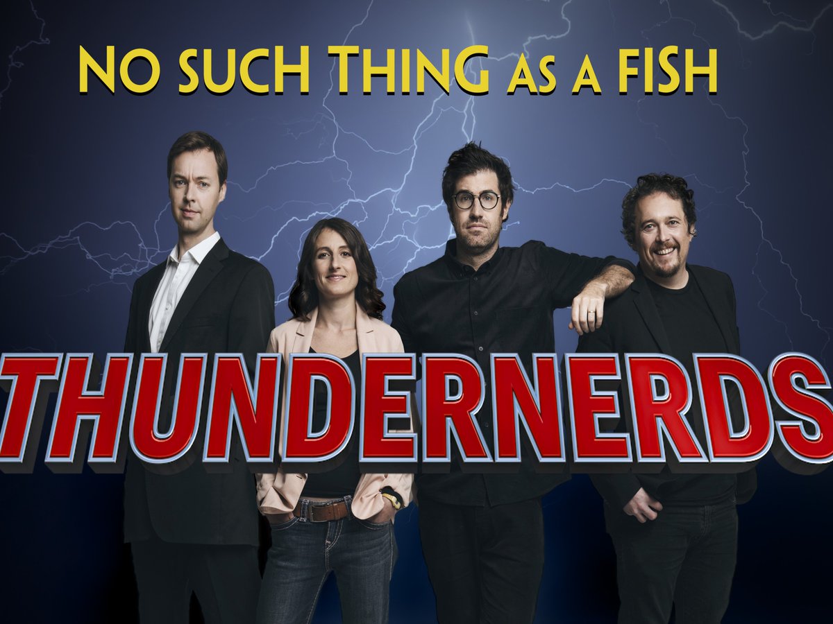 JUST ANNOUNCED: @nosuchthing - Thundernerds! After 500 episodes and half-a-billion downloads later, Dan, James, Anna and Andy are celebrating 10 years of podcasting🎙️ Friends' Club presale on Thu 16 May, general sale on Fri 17 May! 📅Wed 18 Sep 2024 🎟️bit.ly/TTOHnstaaf