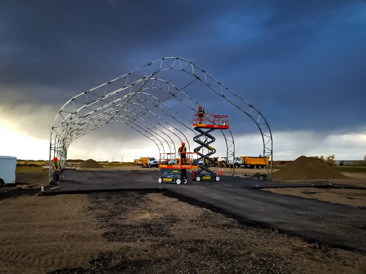 EdgeInnovates's tweet image. From the first blueprint to the final bolt, we’re proud to be your all-in-one partner for fabric construction projects. Quality, speed, and precision - that&apos;s the Edge advantage 💪 

#EndToEndSolution #FabricStructures #EdgeInc