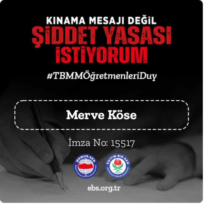 #TBMMÖğretmenleriDuy