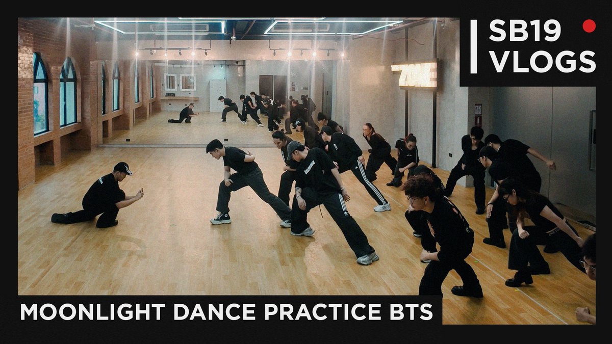 🔴 [SB19 VLOGS] MOONLIGHT Dance Practice BTS Watch it here: 🔗 youtu.be/8ufnlHW-Lic #SB19 #Moonlight #MoonlightDancePractice