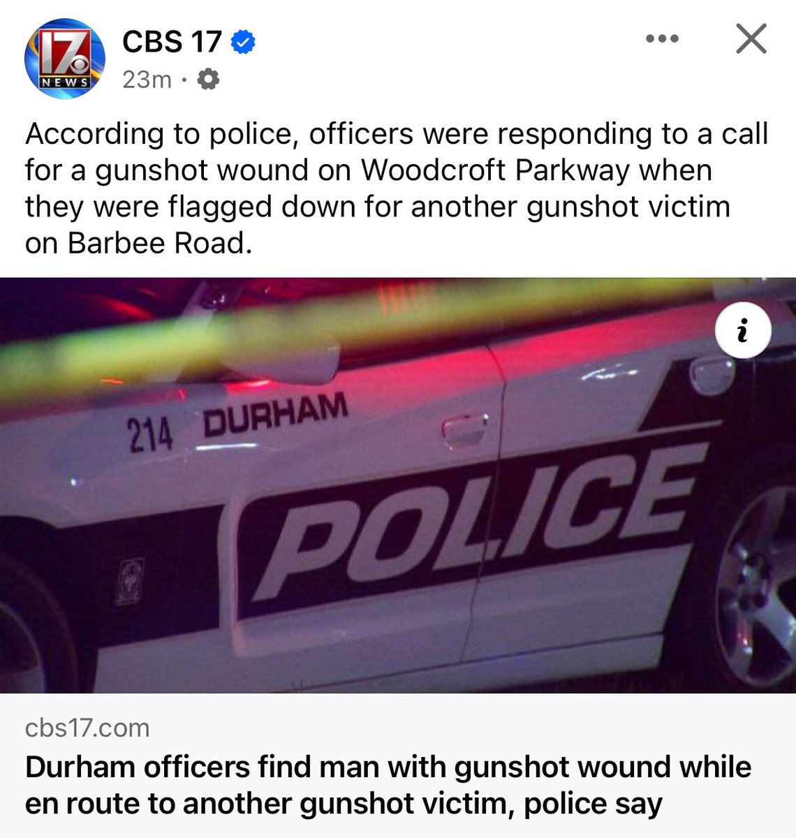 What is going on in Durham?