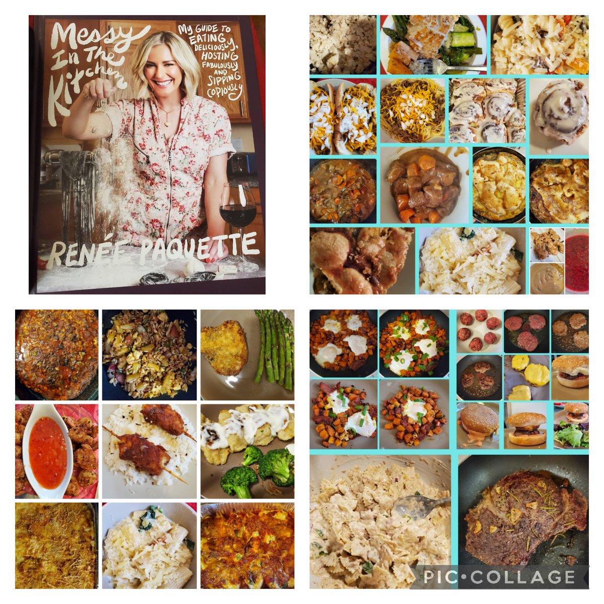 sofdlovesbsb's tweet photo. From my Google photos, 3 years ago today I was able to get @ReneePaquette's cookbook #MessyInTheKitchen 1 week early as I pre-ordered it from @chaptersindigo book store. (It was released on May 18, 2021) It was so much fun making all these recipes. The Jams are great too. ❤️ https://t.co/Qs61brAxos