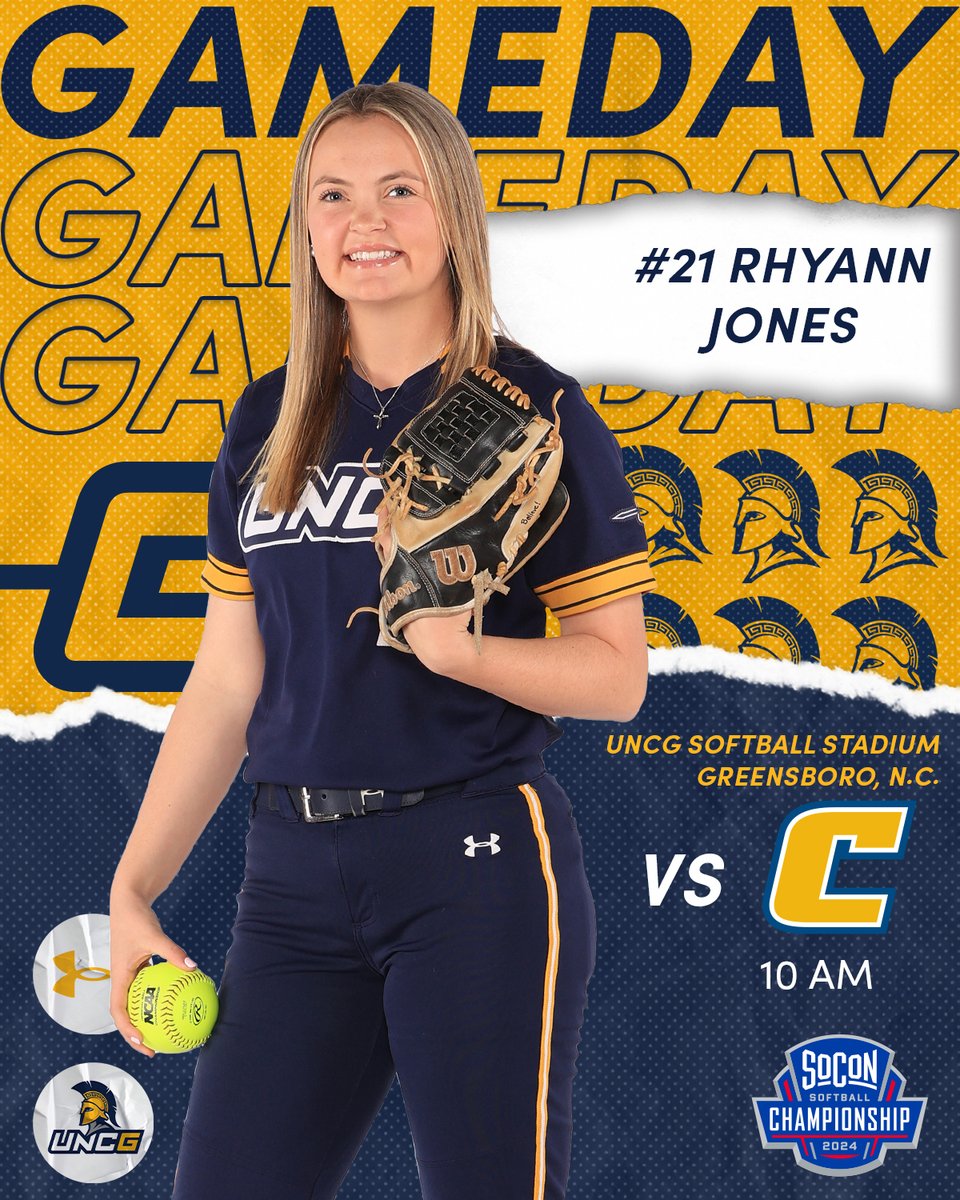 Enjoy your morning coffee ☕️with the Spartans in a SoCon Semifinal game! 💪 🆚 No. 1 Chattanooga 🏟️ UNCG Softball Stadium 📍Greensboro, N.C. 📺 go.uncg.edu/sd9rst 📊go.uncg.edu/sd9rvn 🎟️ go.uncg.edu/sd9s7w 🚫No pets 💳Cashless 🌭Concessions will be open #letsgoG