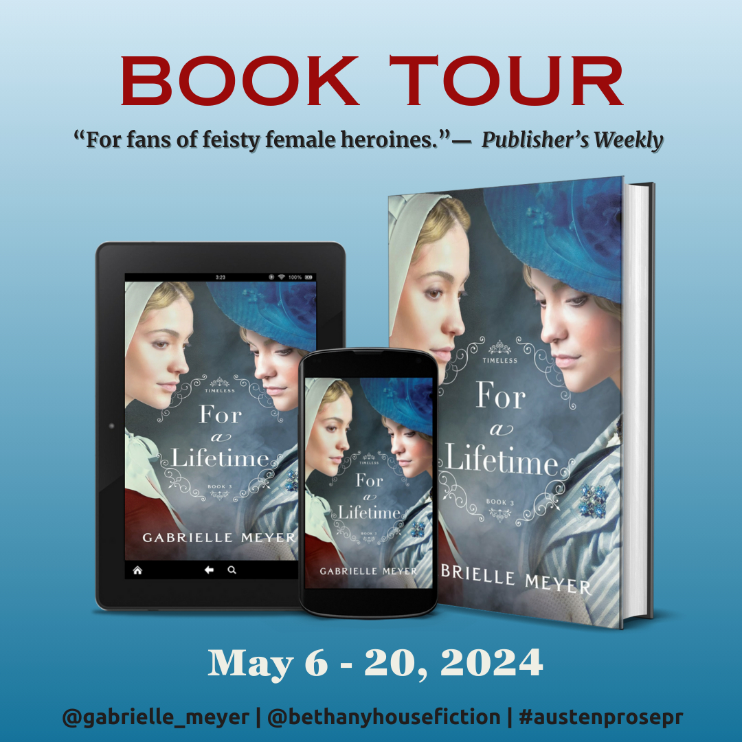 BeautyInTheBind's tweet photo. New #BookSpotlight! #ForALifetime by #GabrielleMeyer released earlier this week and today I've joined the blog tour with a three-page excerpt! Hop over to read it at: https://t.co/F2Z7K9z6Oy.
#austeprosepr @Austenprose #christianfiction https://t.co/oY8s5ZaRXZ