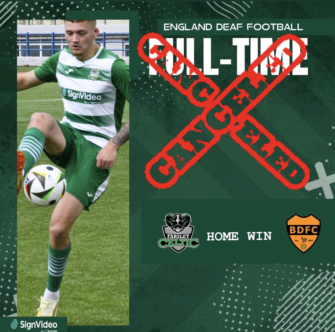 This weekends semi final fixture has been cancelled by Barnet DFC, as they are apparently unable to field a team. Very disappointing, we progress to the challenge cup Final without kicking a ball!