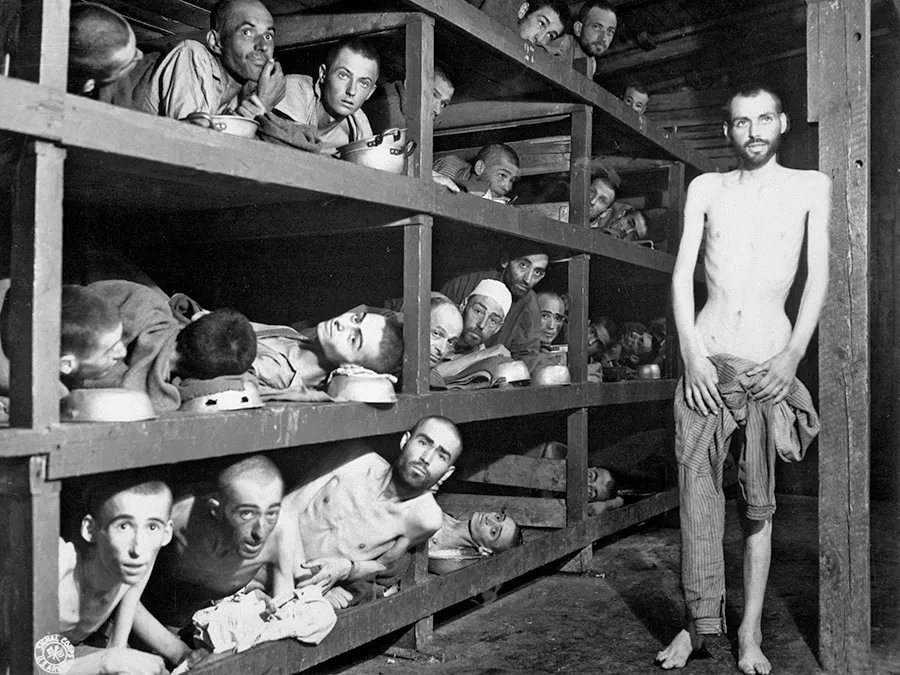 @Palsvig Correction: This photo is from Buchenwald, that was taken by American troops.