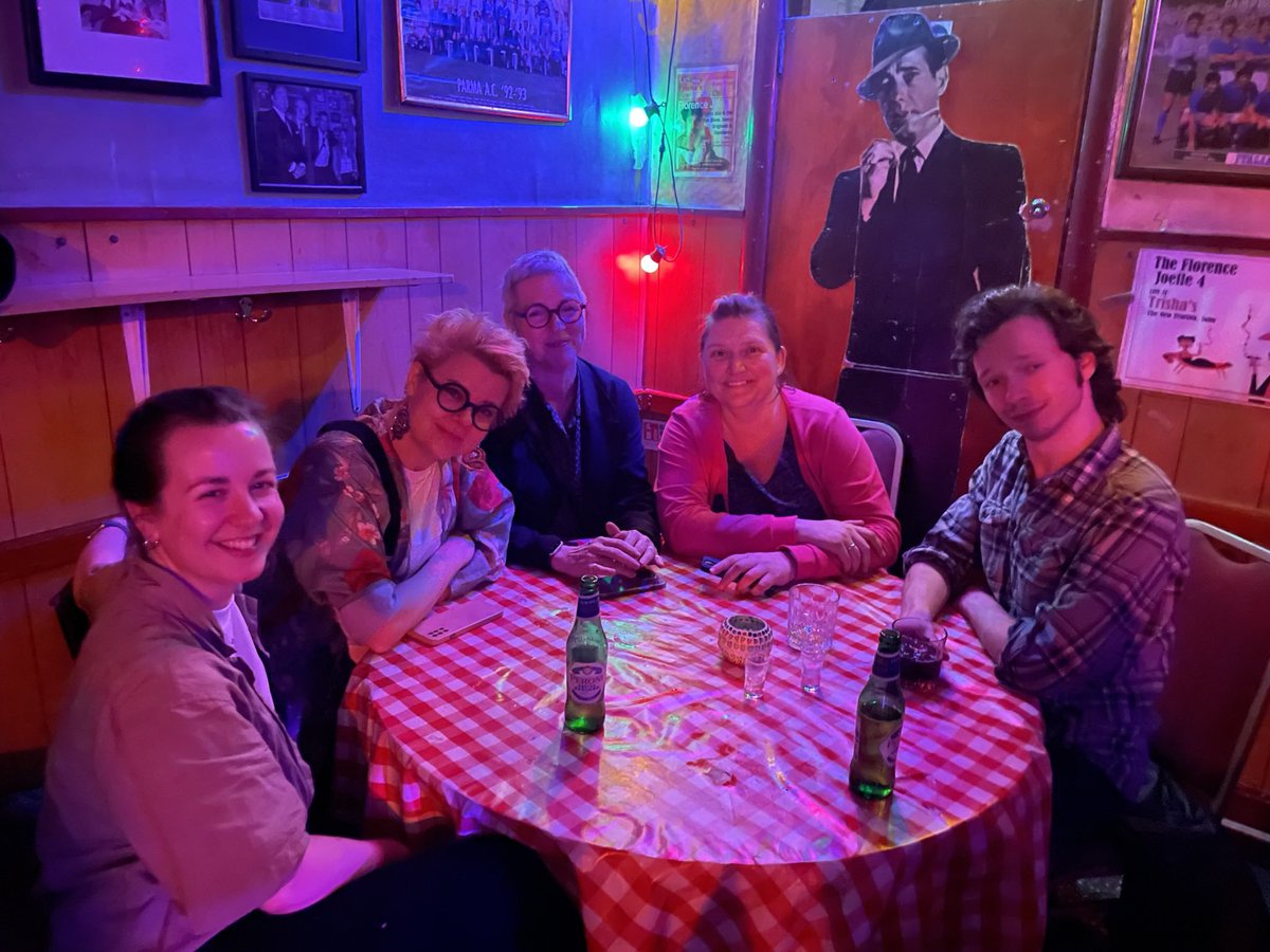 Laughing Boy has been quite the experience. Not least hanging out in a Soho bar in the early hours with Humph, <a href="/CharlieIves21/">Charlie Ives</a> <a href="/ullainoxford/">𝒰𝓁𝓁𝒶 ℛ𝒶̈𝒾𝓈𝒶̈𝓃ℯ𝓃 💌</a> <a href="/GeorgeJulian/">GeorgeJulian</a> and <a href="/Alfie_Friedman/">Alfie Friedman</a> 😆♥️