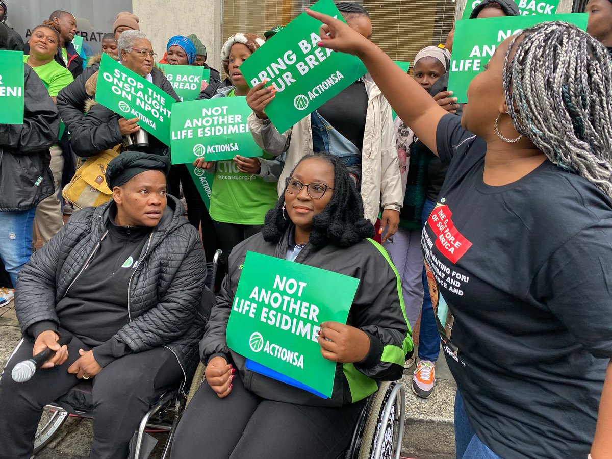 Notukela_M's tweet photo. We will not have another Life Esidimeni because of a negligent government that refuses to do due diligence when funding organisations.
We will always speak up against injustice towards organisations that serve the most marginalised and vulnerable in our communities. https://t.co/uNXWuTY27g