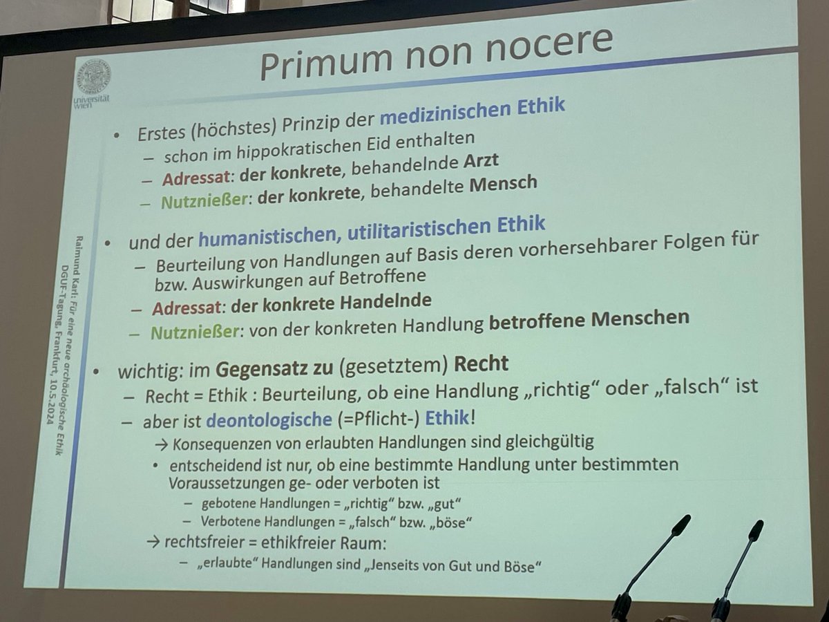 "Für eine neue archäologische Ethik": ⁦<a href="/RaimundKarl1/">Raimund Karl</a>⁩ auf #dguf2024