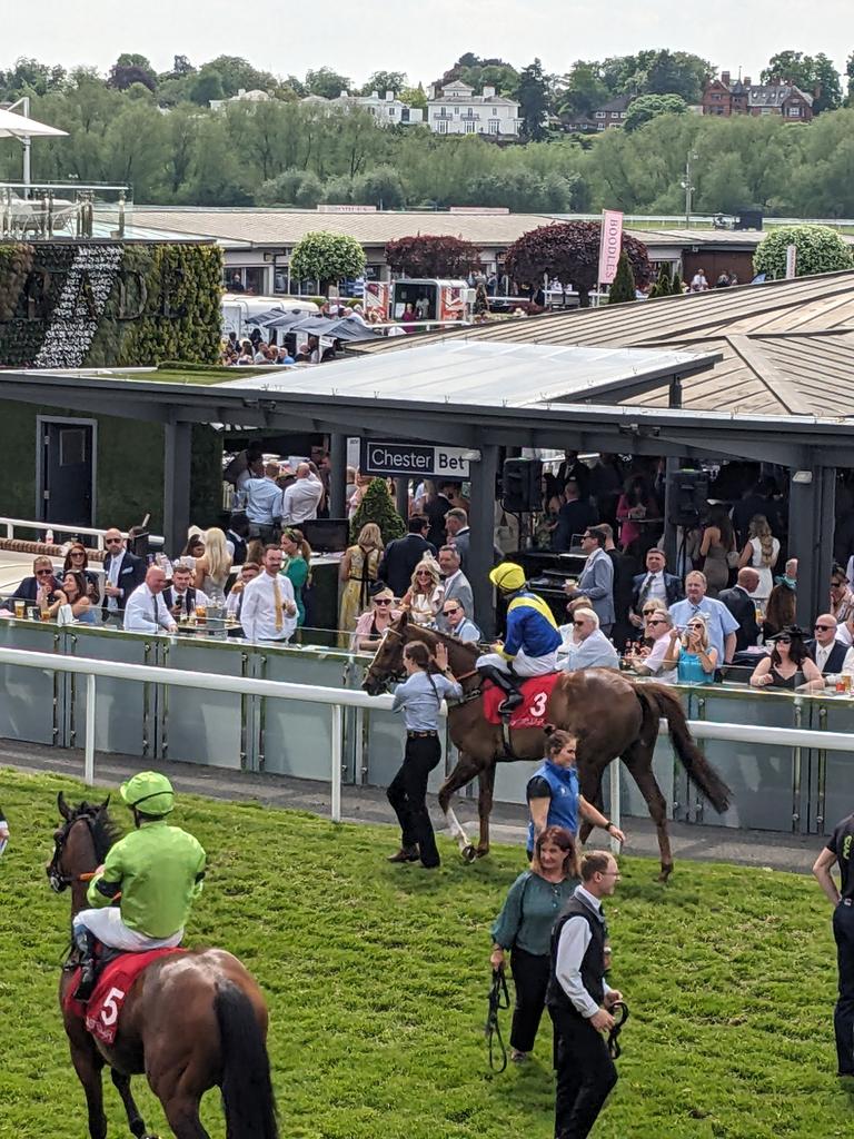 Percy's Lad (Richard Kingscote) wins the opening race for the Kubler's at Chester 🏇