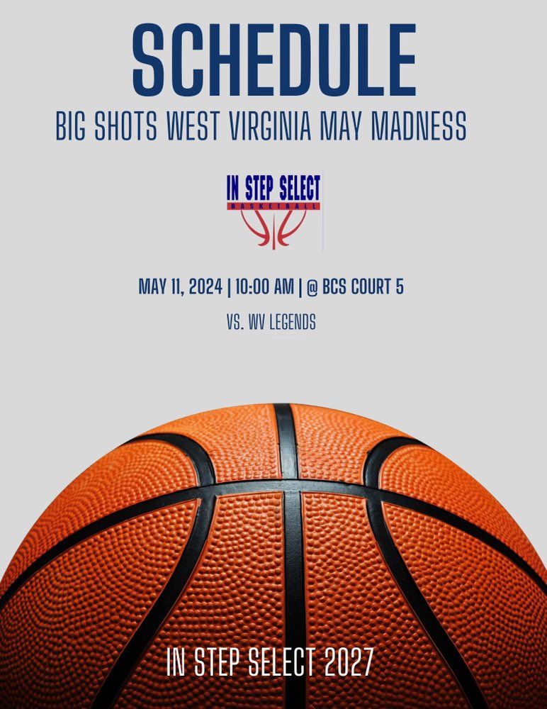 my schedule for tomorrow! come watch us play <a href="/BigShotsGlobal/">BIG SH🏀TS</a> <a href="/OllyReedSports/">Olly Reed Sports</a> <a href="/KevinMoses38/">Kevin Moses LLC</a> <a href="/scottwstrode/">Scott W. Strode</a> <a href="/PrepHoops_WV/">PrepHoopsWV</a> <a href="/BlueChipsNation/">BlueChips Nation Hoops</a>