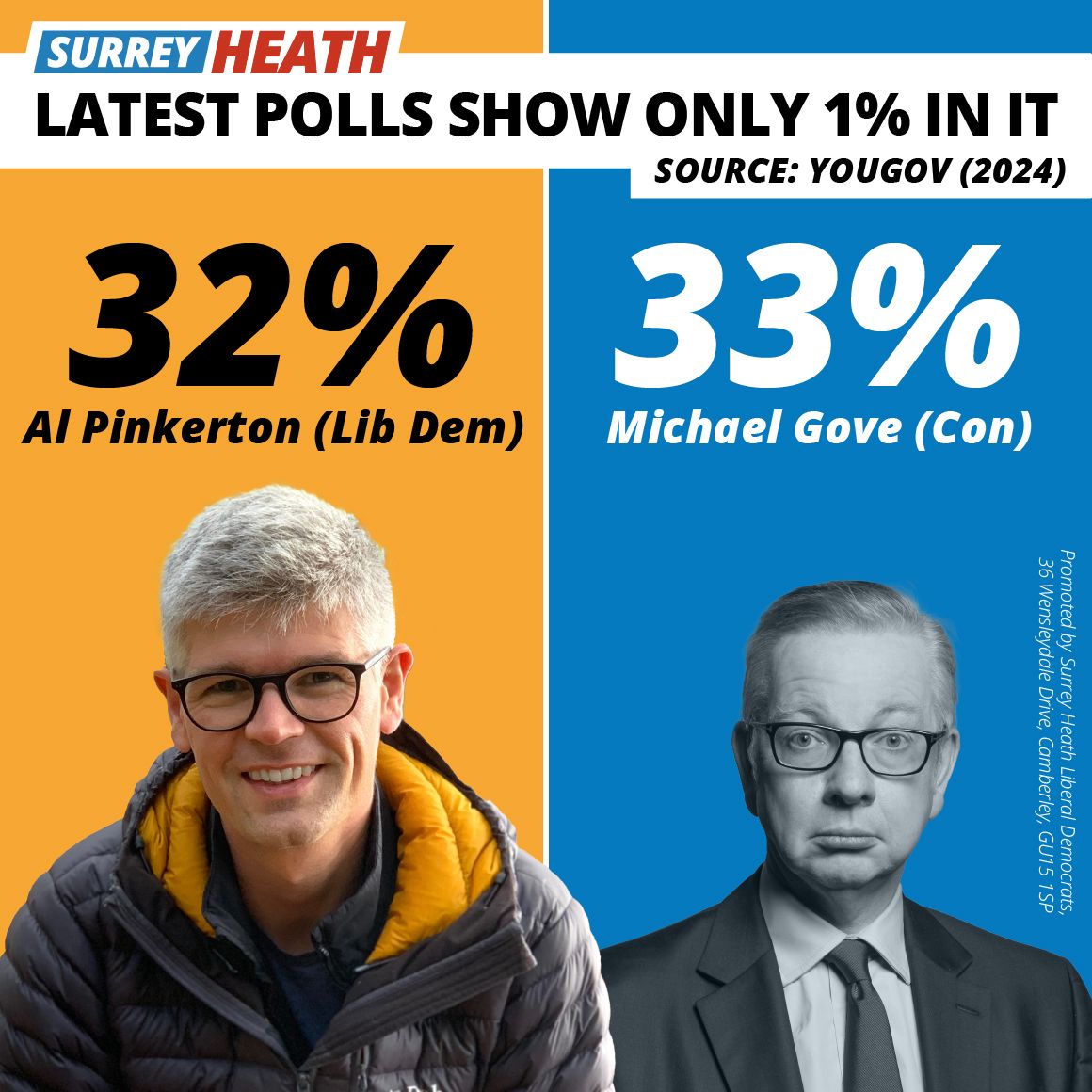 We have never had a better opportunity to #GetGoveGone from our politics and replace him with a hard working local champion in @AlPinkerton 🔶 Please RT, Follow, DM or Join Us us to show your support. #GeneralElectionNow