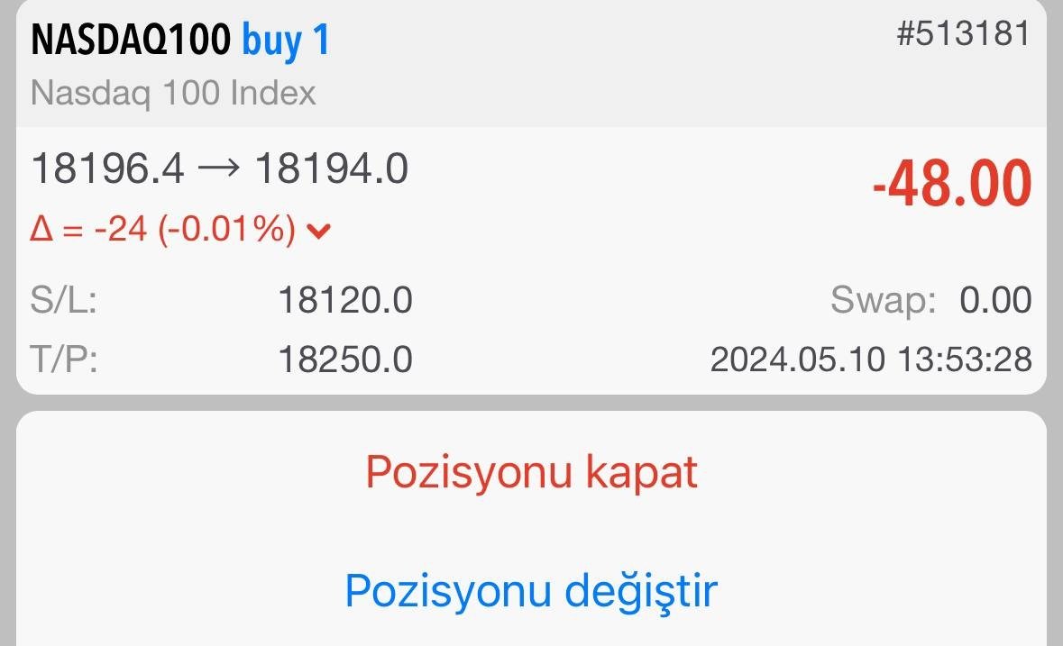 Keyfimiz biraz daha yerine gelsin.

Alman endeksi #DAX önü tutulmaz şekilde poziitf duruşuna devam ediyor. Önünde ki direnç noktalarını kıran ABD teknoloji endeksi NASDAQ tarafında ise ABD açılışı ile beraber yukarı yönlü ivme bekliyorum.

#NASDAQ BUY

YA NASİP ✋