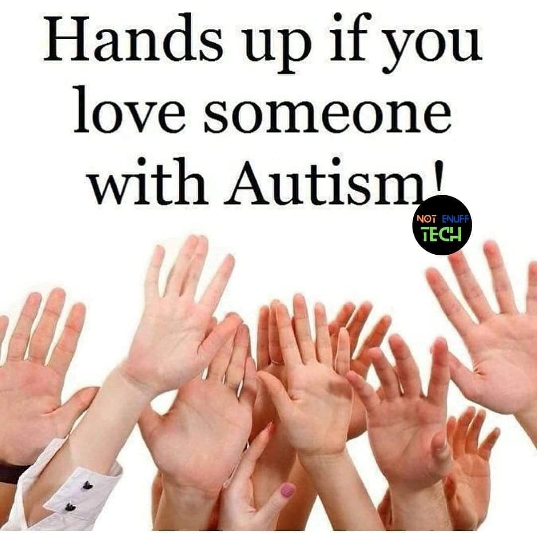 🙋🙋‍♀️ Hands Up 🙌 April is autism awarness month. Every day is autism awareness day in our house. #autism #autismdad #autismawareness #autismawarenessmonth #autismfamily #autismparent #autismrocks #lightitupblue #differentnotless 🙏💙👊🌍🫶🏾