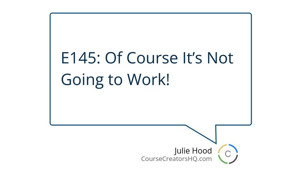 CourseHQ's tweet image. Does this thought help if you are a perfectionist?

Let me explain 👉 CourseCreatorsHQ.com/145

#LaunchYourCourse #CourseCreatorsHQ #OnlineCourses