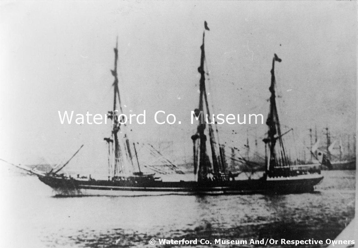 The green buoy is a monument to the Moresby disaster that saw 20 of the 25 passengers & crew perish on Christmas Eve, 1895. Learn more here: waterfordmuseum.ie/exhibit/web/Di…